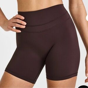 Oner Active - Unified High Waisted Shorts - Plum Brown (S)